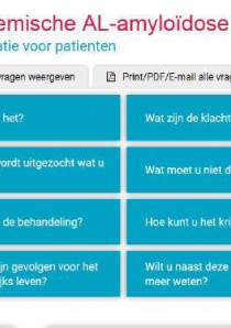 Patiënteninformatie Amyloidose Patiënteninformatie Amyloidose