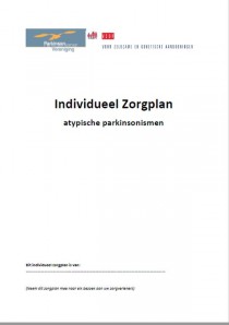 Individueel zorgplan atypische parkinsonismen Individueel zorgplan atypische parkinsonismen
