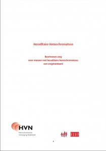 Zorgstandaard Beschreven zorg voor mensen met Hereditaire Hemochromatose