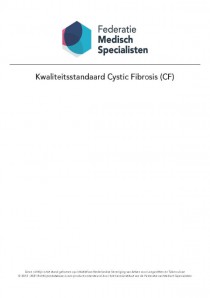 Kwaliteitsstandaard Cystic Fibrosis (CF)